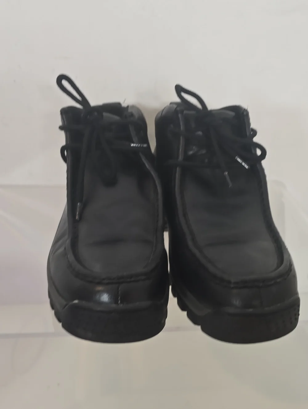 SAO BY STACY ADAMS Classic Black Men's Chukka Boots with Lace-Up Closure
